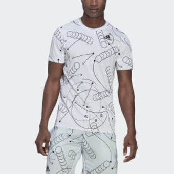 Adidas Playera club de tenis estampada oferta