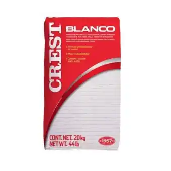 Crest, pegazulejo crest 20kg, saco