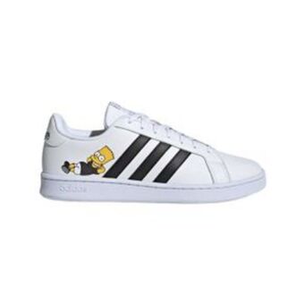 El Bodegón Tenis adidas grand court base casual los simpson caballero blanco h02555 oferta