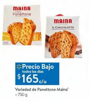 Variedad de panettone maina 750g