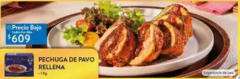 Walmart Pechuga de pavo rellena 1kg oferta