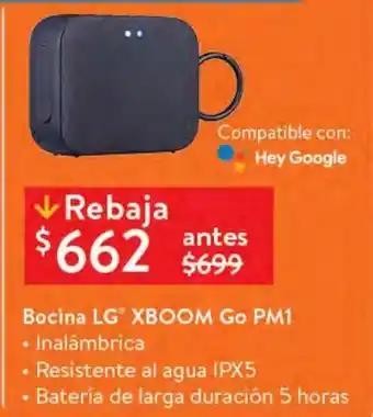Walmart Bocina lg oferta