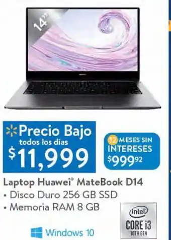 Laptop huawei matebook d14
