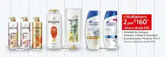Walmart Variedad de shampoo pantene oferta