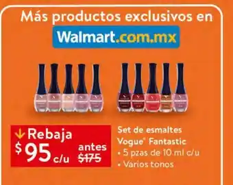 Set de esmaltes vogue
