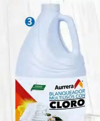Blanqueador multiusos aurrera 4l