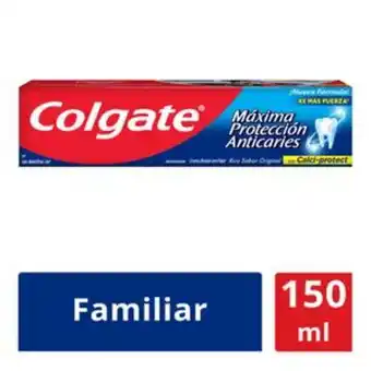 Pasta dental colgate máxima protección anticaries 150 ml