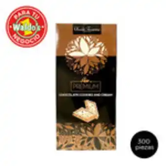 Waldos Chocolate temptation cookies and cream, 300 barras de 85 g oferta