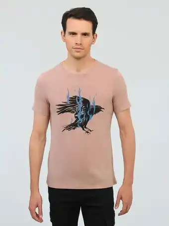 Playera cuervo con flamas
