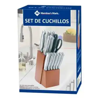 Set de cuchillos member's mark con 14 pzas