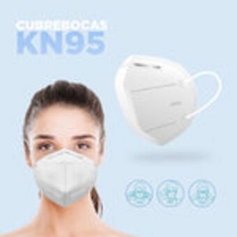 Waldos Paquete de 2 cubrebocas kn95 oferta