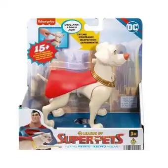 Juguetibici F-p dc league of superpets - krypto parlante hjf30 oferta