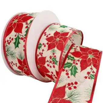 Sam's Club Listón decorativo navideño member's mark noche buena 45.72 m oferta