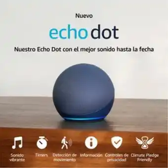 Bocina inteligente echo dot (5th gen)