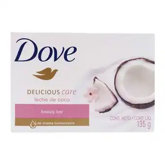 Sanborns Jabón dove delicious care leche de coco 135 gr oferta