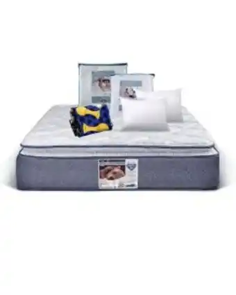 Super Colchones Colchon vendome individual + juego de sabanas ensueño + protector individual ensueño + 2 almohadas + frazada gratis oferta
