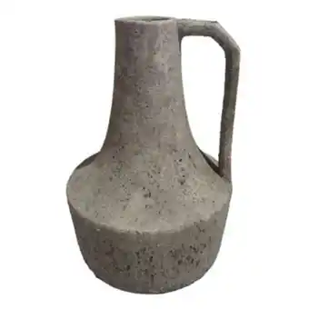Bed Bath & Beyond Florero de cerámica de gres bee & willow™ de 30.48 cm color gris oferta