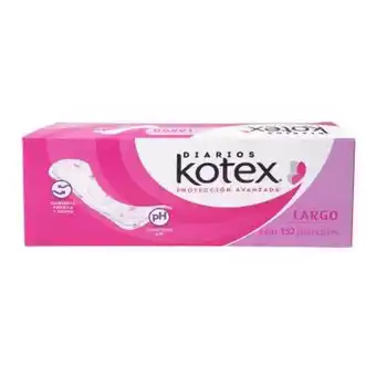 Sam's Club Pantiprotectores kotex largos 132 pzas oferta