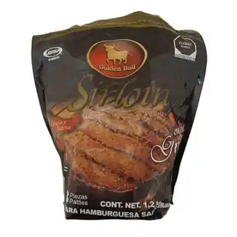 Soriana Híper Carne para hamburguesa golden bull sirloin 1.2 kg oferta