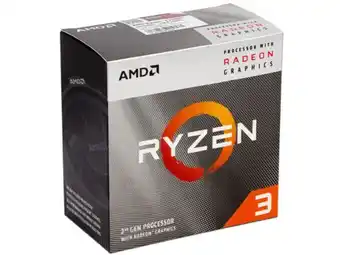 PCEL Procesador amd ryzen 3 3200g, 3.6 ghz (hasta 4.0 ghz) con gráficos radeon vega 8, socket am4, quad-core, 65w. oferta