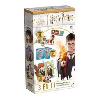Set de juegos 3 en 1 harry potter