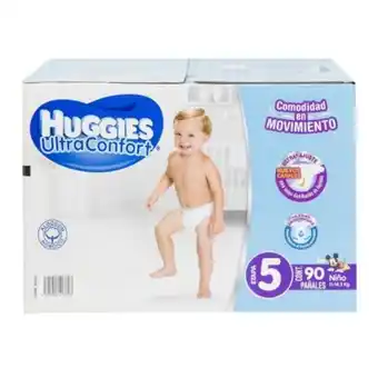 Sam's Club Pañales etapa 5 huggies ultraconfort niño 90 pzas oferta