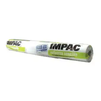Impac, tela reforzada sencilla 110 mt2, rollo