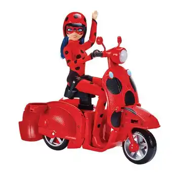 Miraculous ladybug scooter transormacion con muñeca 88098