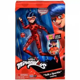 Muñeca miraculous ladybug con luces y sonidos