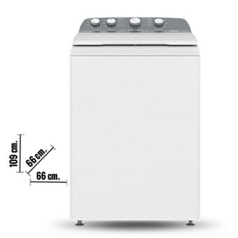 Lavadora 20 kg carga superior whirlpool
