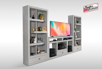 Librero italia gris