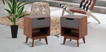 Muebles Dico Juego burós oleg nogal oferta