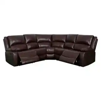 Sala seccional reclinable member's mark tipo piel