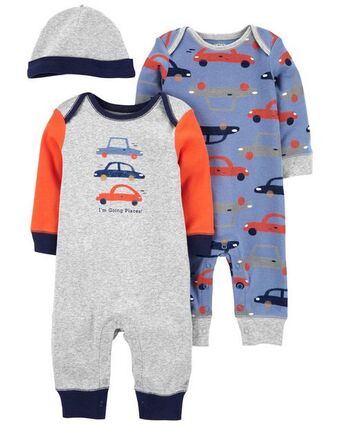 Carter's Conjunto de 3 piezas - mamelucos y gorrito carter's oferta