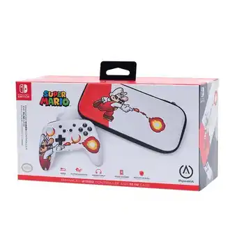 Sanborns Control nintendo switch power a super mario + estuche oferta