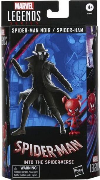 Marvel legends series -figuras de acción de spider-man noir y spider-ham
