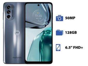 PCEL Smartphone motorola moto g62 5g: procesador snapdragon 480 (hasta 2.20 ghz), memoria ram 4gb, almacenamiento de 128gb, pantal oferta