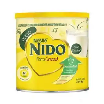 Farmacias YZA Leche parcialmente descremada nido forticrece en p... oferta