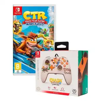 Bundle nintendo switch crash bandicoot 4 + control crash
