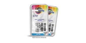 Lentes de contacto trikolor plus neutro