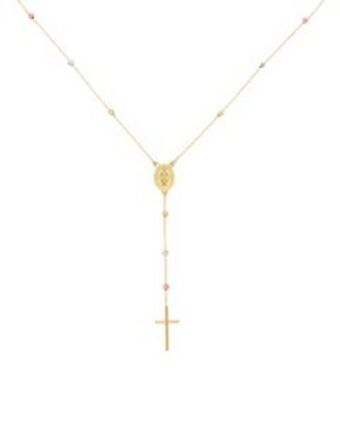 Joyerías Bizzarro Rosario de oro florentino 14k (55cm) oferta