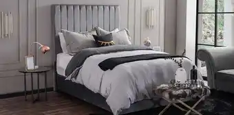 Muebles Dico Cama matrimonial megan gris oxford oferta