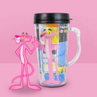 Termo para café pink panther 400 ml
