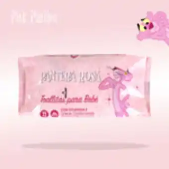 Toallitas húmedas para bebé pink panther, 72 piezas