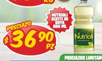 Nutrioli Aceite de Soya 800 ml