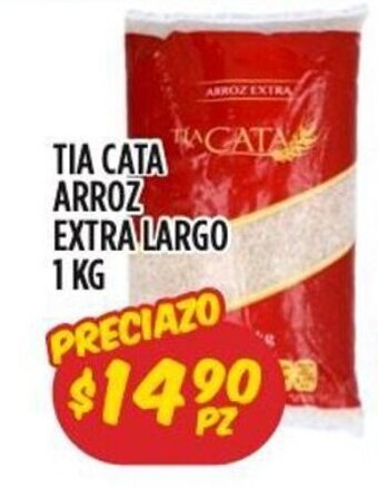 Tia Cata Arroz Extra Largo 1 kg
