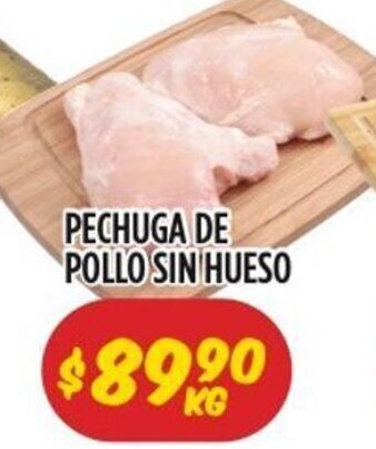 Pechuga de Pollo Sin Hueso