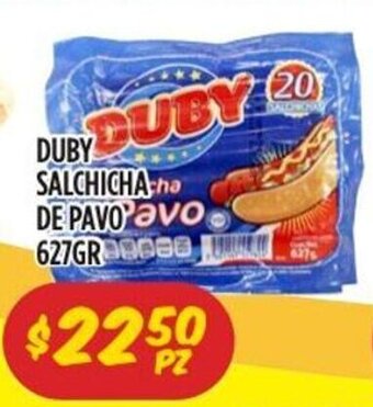 Duby Salchicha de Pavo 627 gr