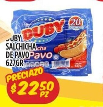 Mi Tienda del Ahorro Duby Salchicha de Pavo 627 gr oferta