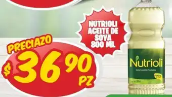Nutrioli Aceite de Soya 800 ml